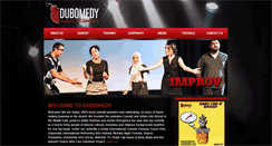 Desktop Screenshot of dubomedy.com